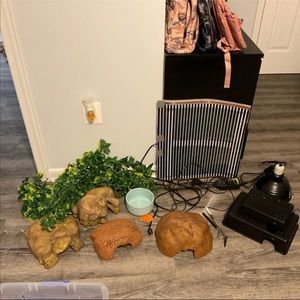 Huge lot of reptile supplies
